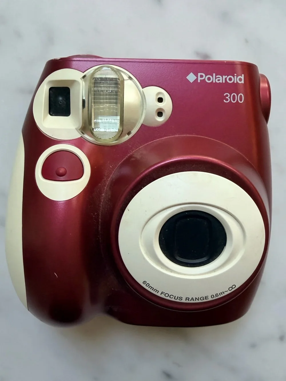 Polaroid 300 Instant Camera & one pack of film